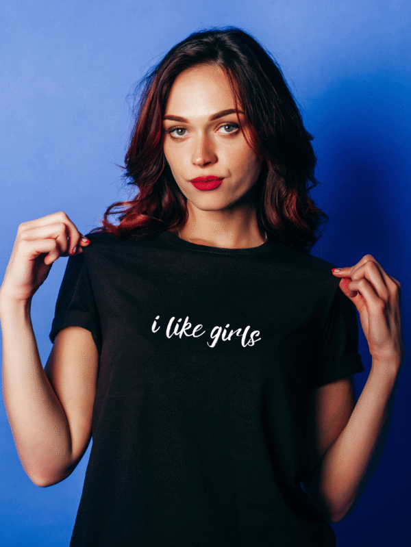I Like Girls BLACK&WHITE<span> - </span>2XL