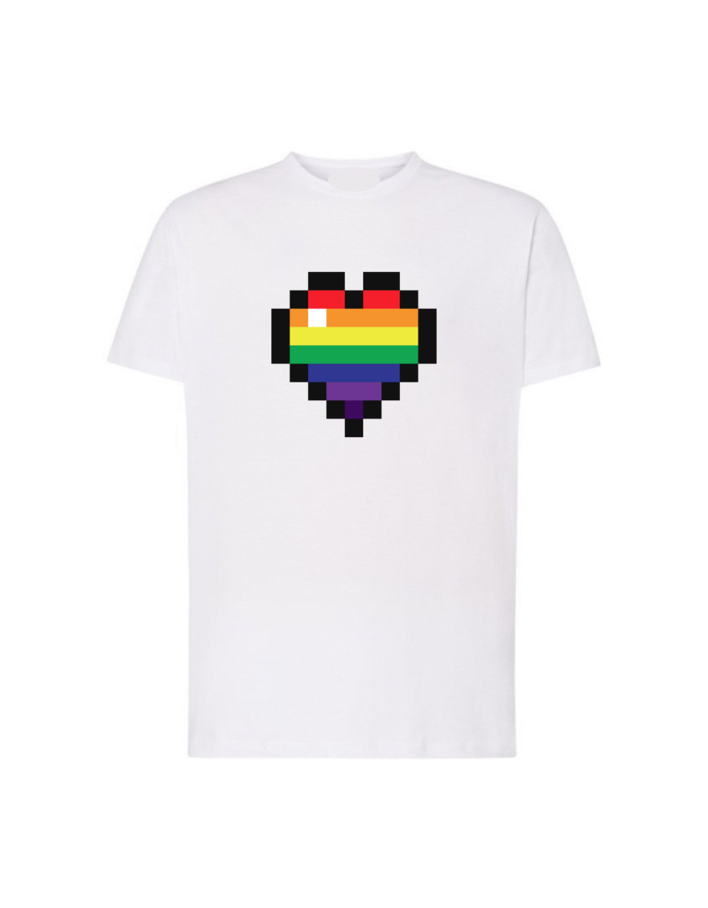 PIXEL LGBT WHITE - obrazek 3