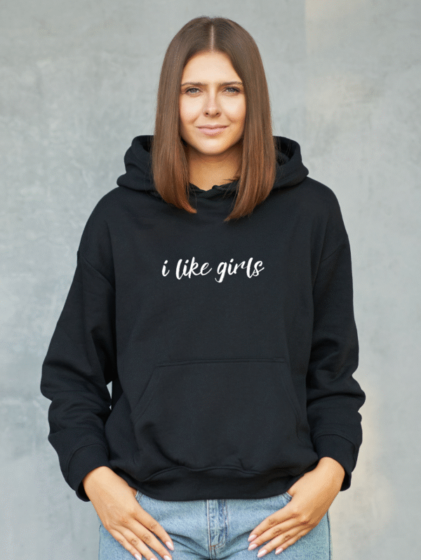 Bluza I Like Girls BLACK<span> - </span>L